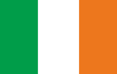 ireland flag on conatct us